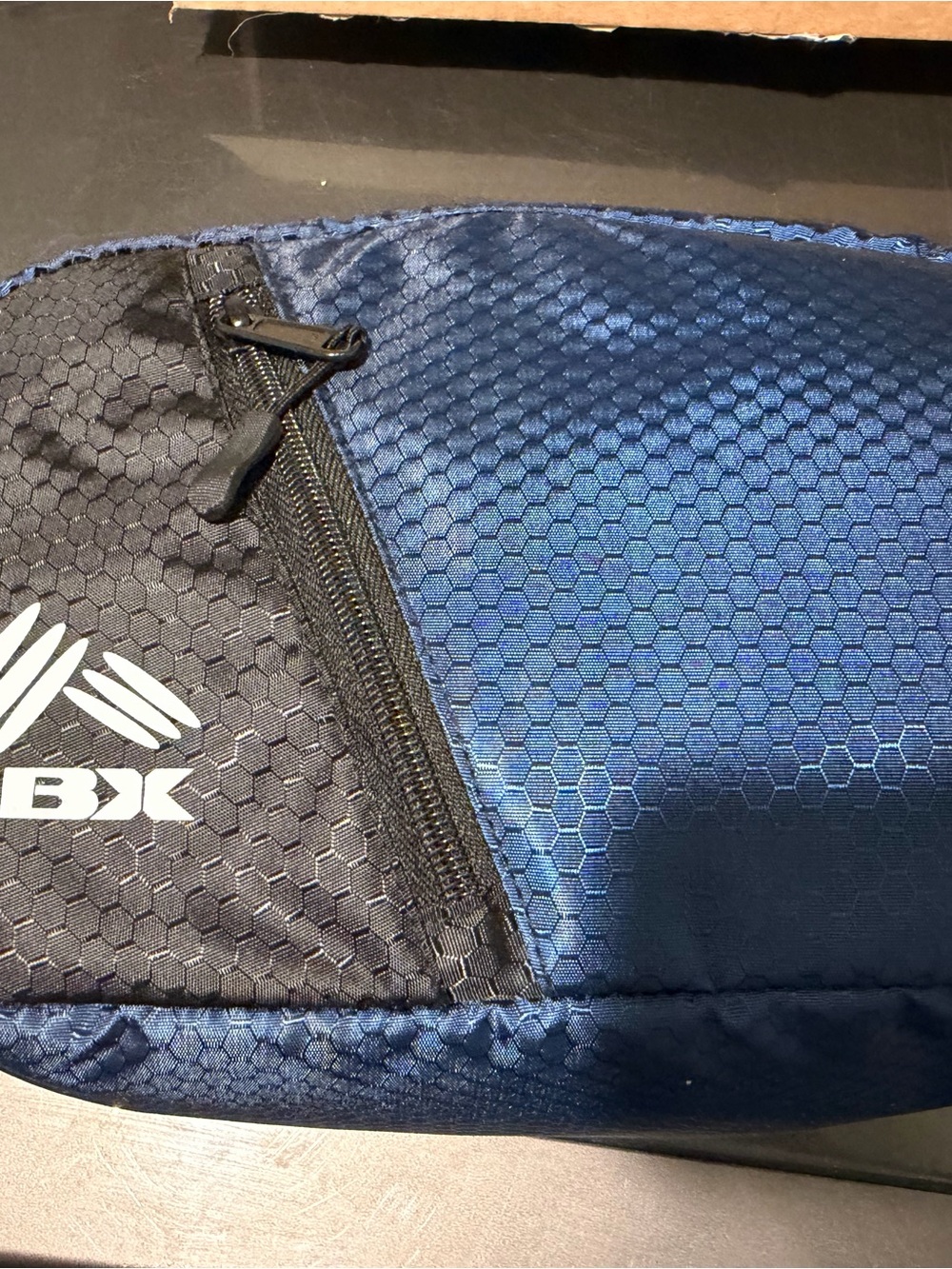 Men’s Blue and Black Sling Bag travel